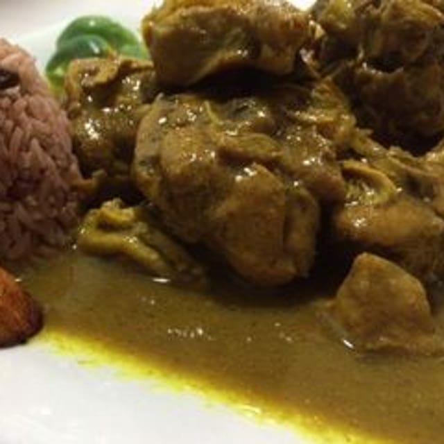 Curried Chicken Entrée.