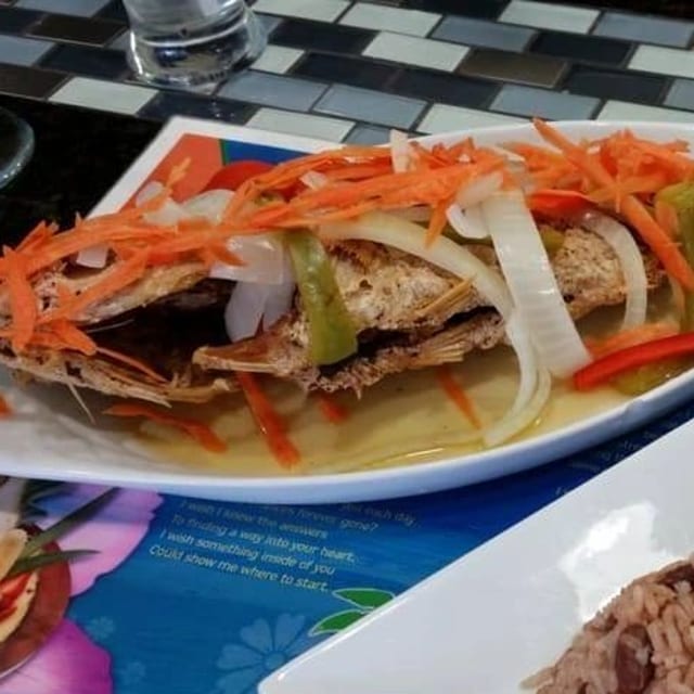 Fried Fish EntrƩe.