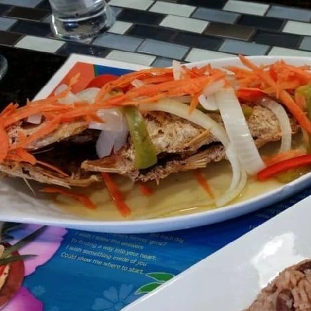 Fried Fish Entrée.